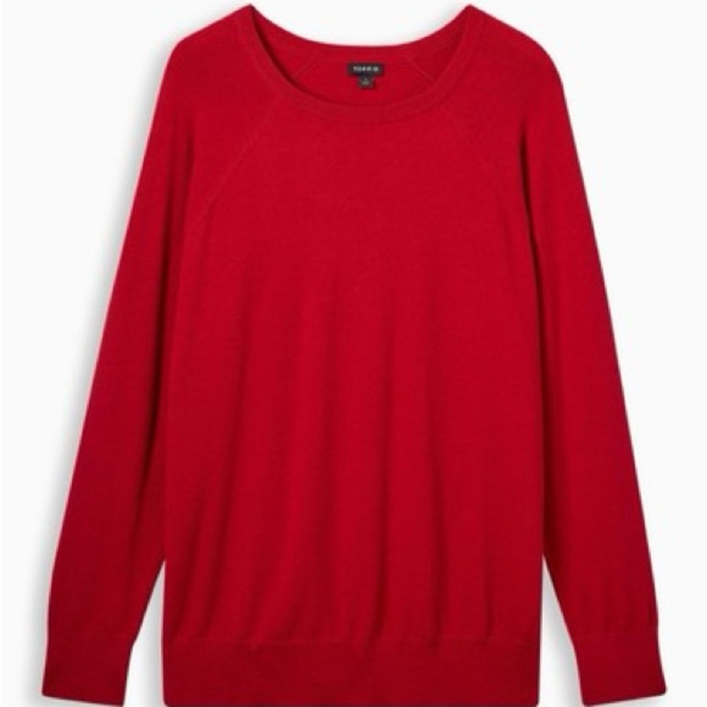 Torrid Classic Red Pullover Sweater